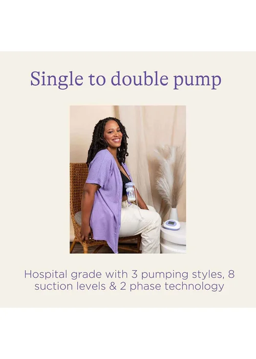 Lansinoh 2 in 1 Electric Breast Pump - One Size Image 3