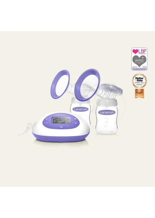 Lansinoh 2 in 1 Electric Breast Pump - One Size Image 1