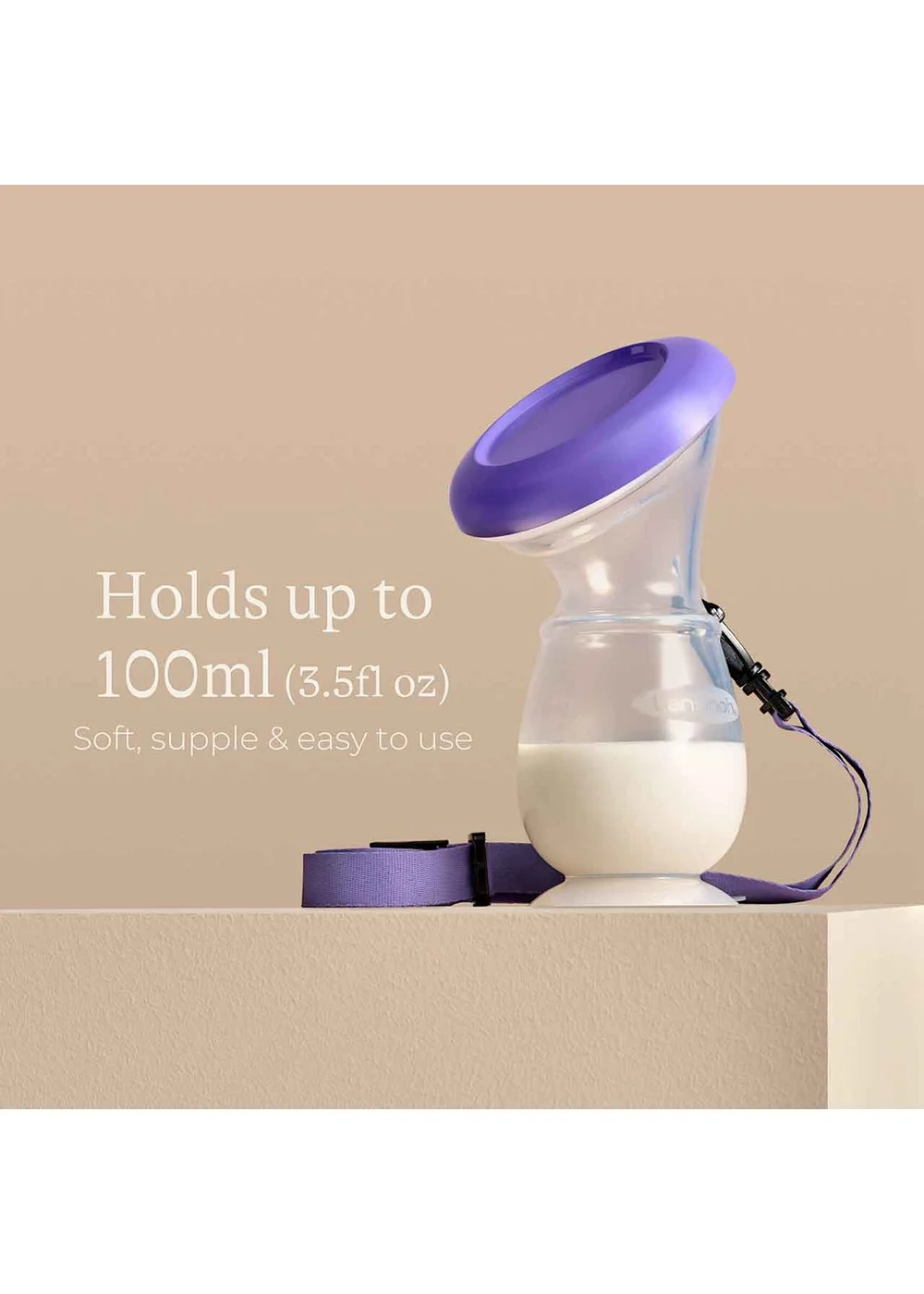 Lansinoh Silicone Breast Pump - One Size Image 3