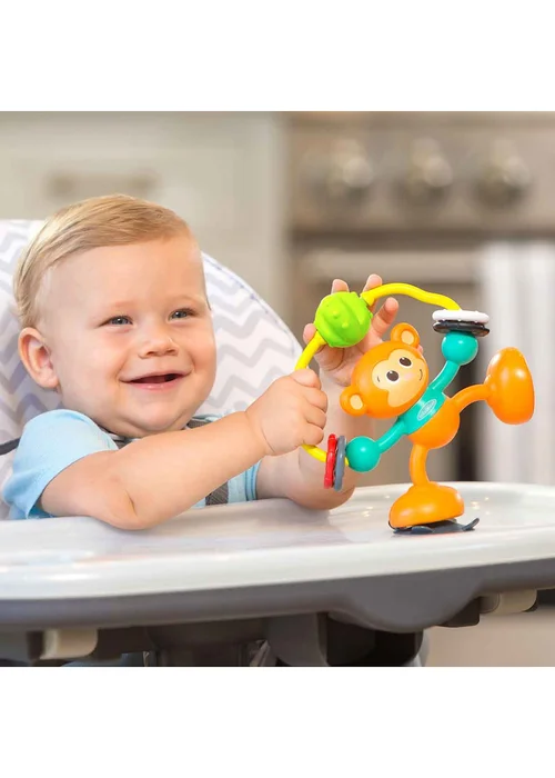 Infantino Stick & Spin Highchair Pal Monkey - One Size Image 2