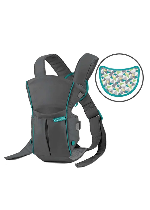 Infantino Swift Classic with Bib Carrier Grey