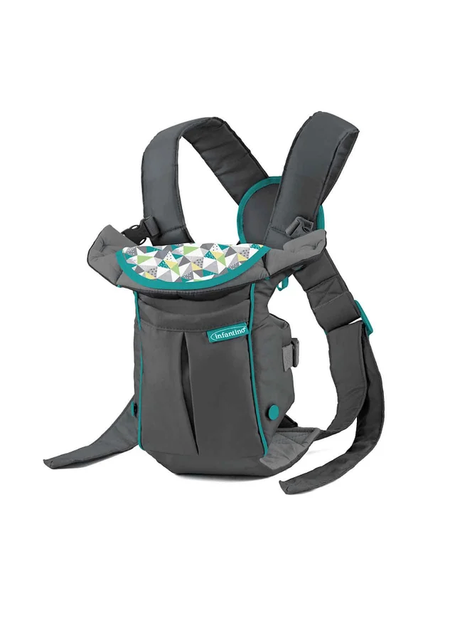 Infantino Swift Classic with Bib Carrier Grey