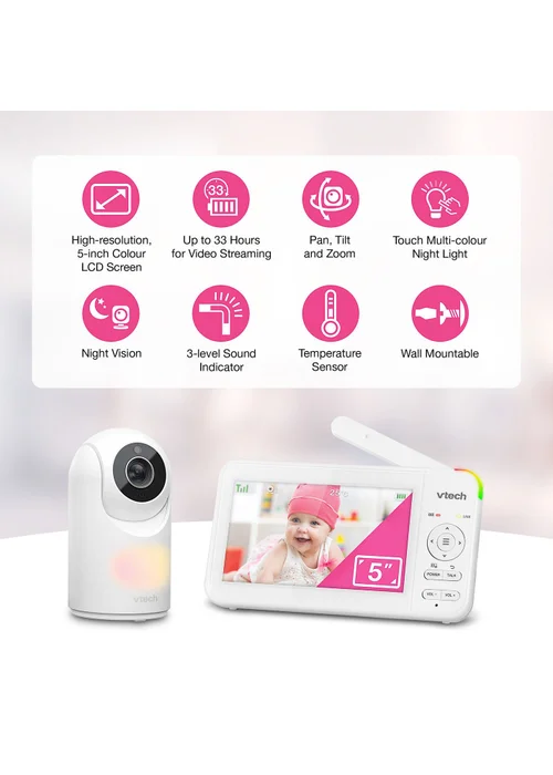 VTech VM5467 Video Monitor - One Size Image 2