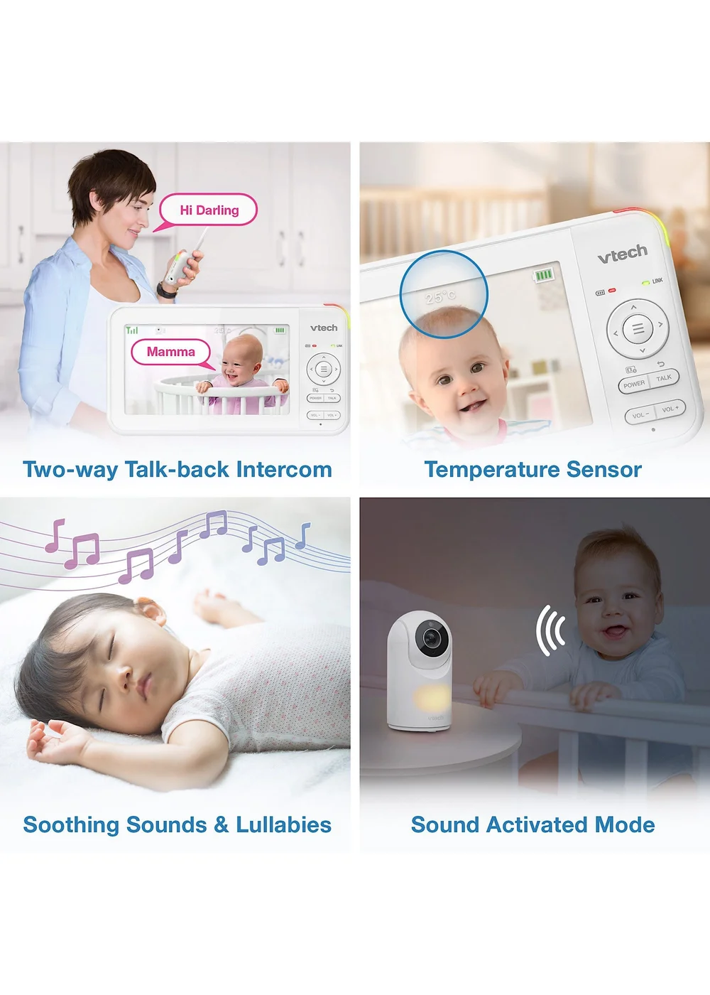 VTech VM5467 Video Monitor - One Size Image 6
