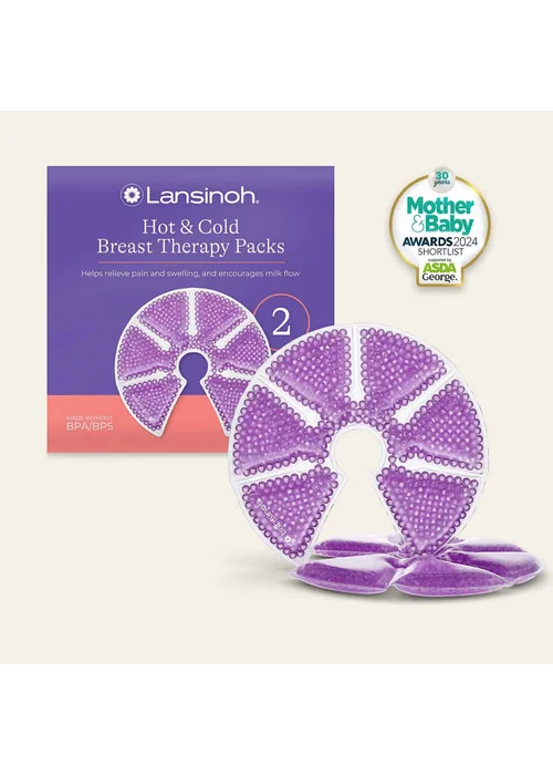 Lansinoh Hot or Cold Breast Pack - One Size Image 1