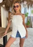 AX Paris Stone Strappy Longline Waistcoat - 8 Image 1