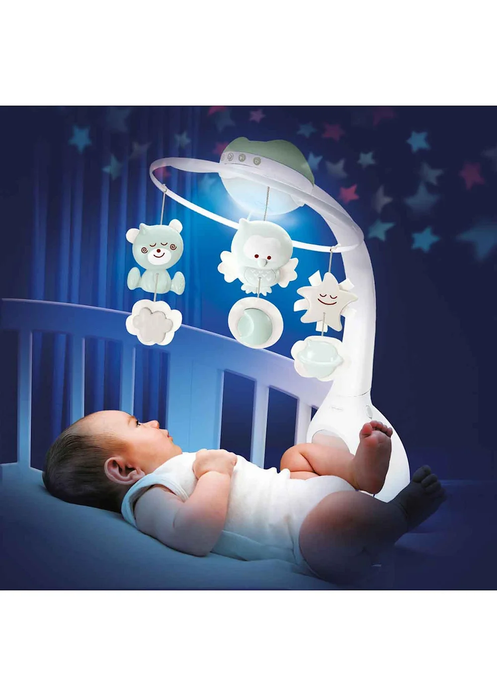 Infantino 3 in 1 Projector Musical Mobile - One Size Image 2