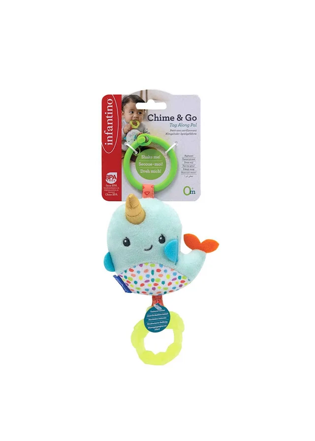 Infantino Chime & Go Tag Along Pal