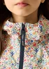 Regatta Lightweight Cath Kidston Waterproof Shell Jacket Cream Harmony Ditsy (Age 3-13 Years) - 5-6 Yrs Image 4