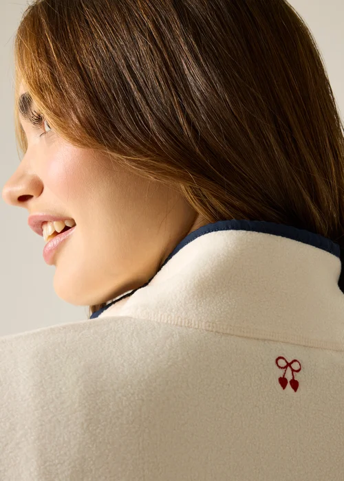 Regatta Full Zip Cath Kidston Fleece Ivory Cream - 12 Image 6