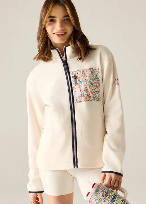 Regatta Full Zip Cath Kidston Fleece Ivory Cream - 12 Image 1