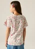 Regatta Crew Neck Cath Kidston T-Shirt Pink Puppy Floral (Age 3-13 Years) - 13 Yrs Image 3