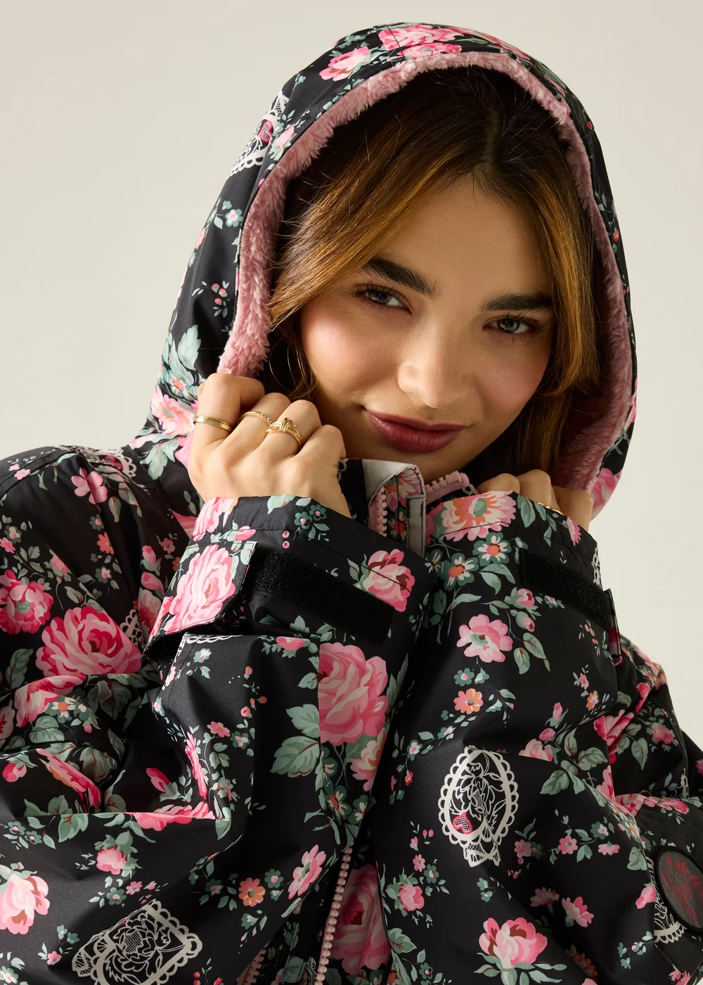 Regatta Hydrafort Cath Kidston Changing Robe Floral - L/XL Image 1