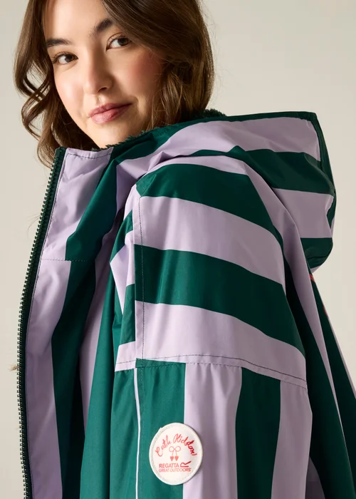 Regatta Hydrafort Cath Kidston Changing Robe Lilac - S/M Image 5