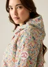 Regatta Long Cath Kidston Waterproof Shell Jacket Cream Harmony Ditsy - 12 Image 6