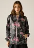 Regatta Waterproof Cath Kidston Pack It Jacket Black Hackney Rose - 8 Image 2
