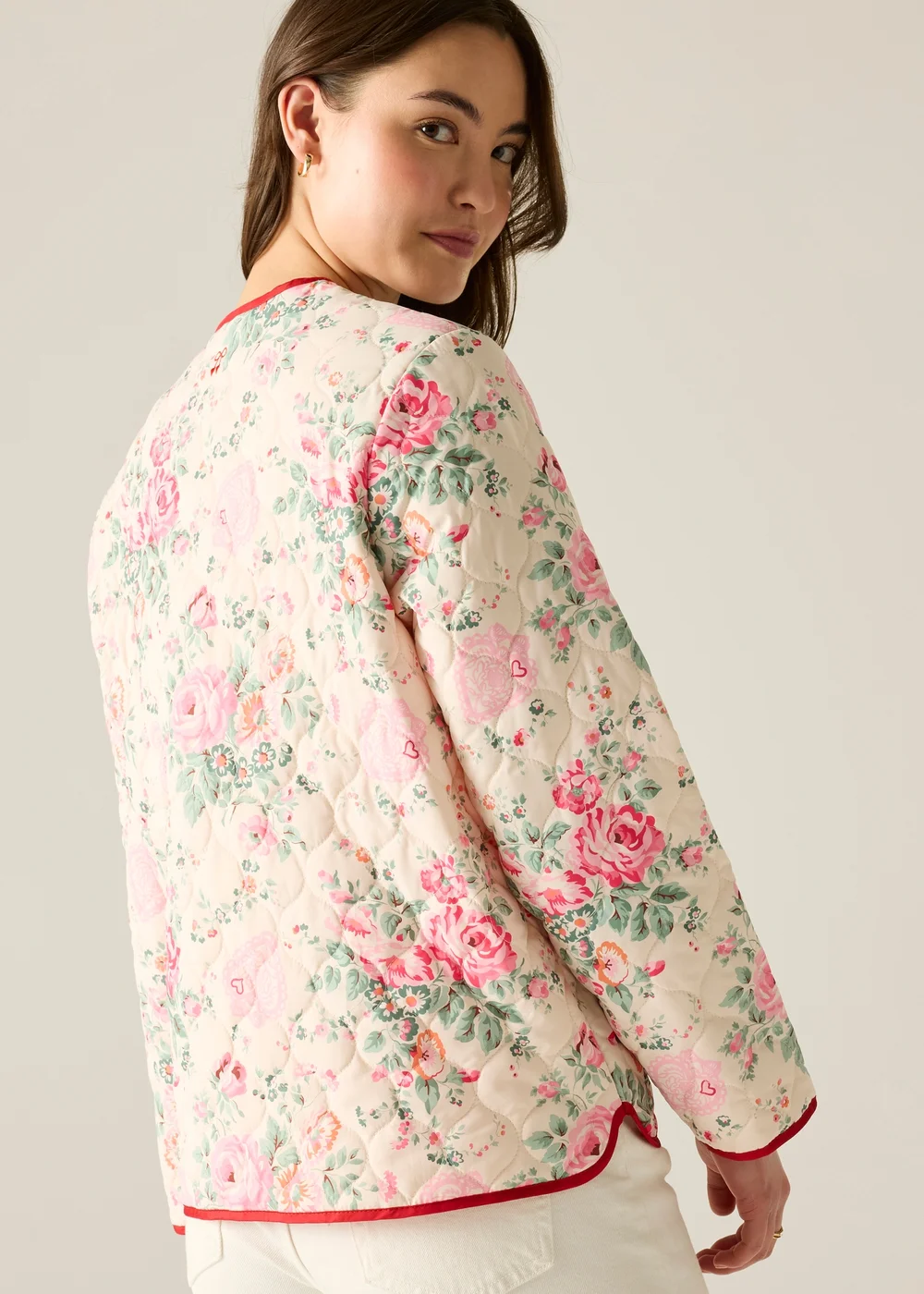 Regatta Lightweight Cath Kidston Quilted Jacket Floral Hackney Rose - 10 Image 2