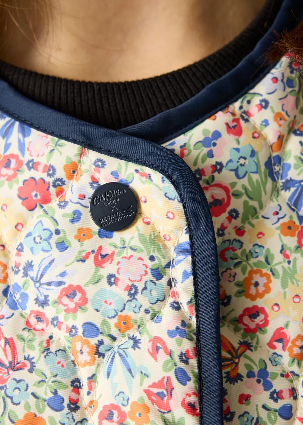 Regatta Lightweight Cath Kidston Quilted Jacket Floral Harmony Ditsy - 18 Image 5