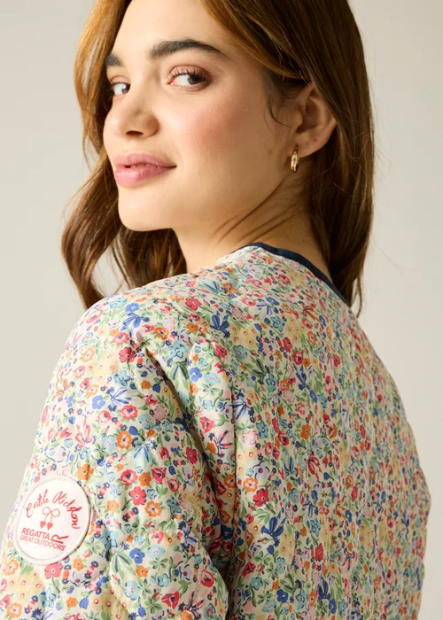 Regatta Lightweight Cath Kidston Quilted Jacket Floral Harmony Ditsy - 18 Image 6