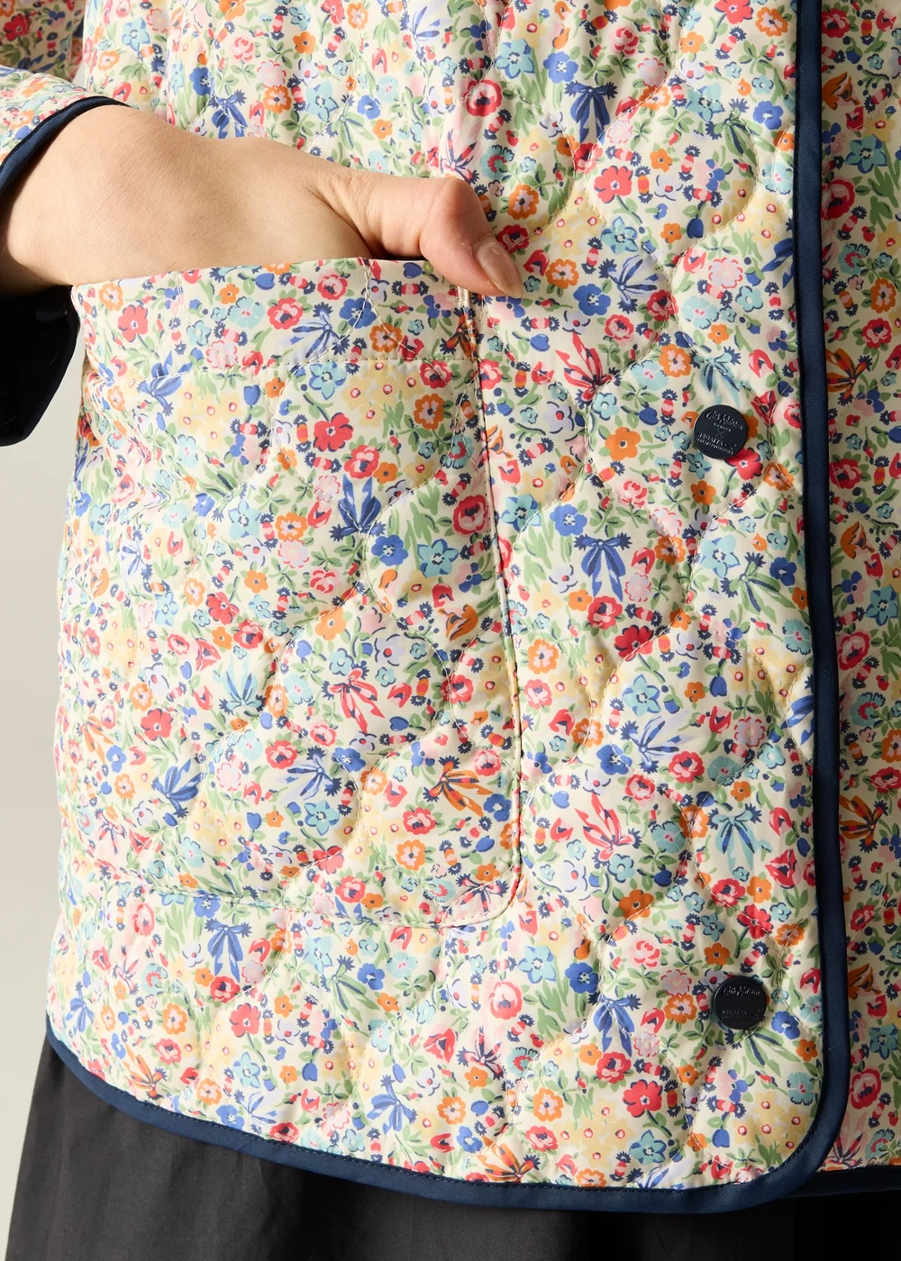 Regatta Lightweight Cath Kidston Quilted Jacket Floral Harmony Ditsy - 18 Image 4