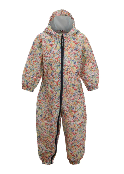 Regatta Waterproof Cath Kidston Isolite Puddlesuit Floral Harmony Ditsy (6 Months- 6 Years) - 1.5-2 Yrs Image 6