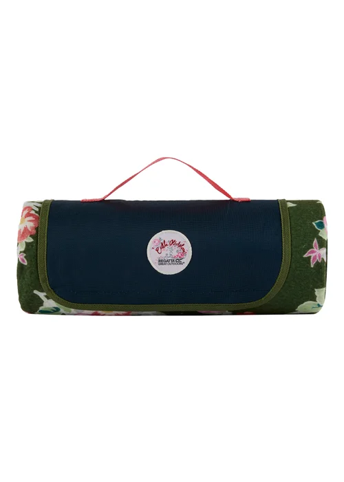 Regatta Cath Kidston Picnic Rug Khaki Archive Floral - Single Image 1