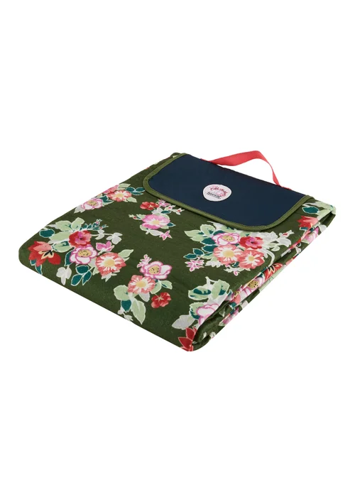 Regatta Cath Kidston Picnic Rug Khaki Archive Floral - Single Image 3