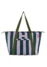 Regatta Lightweight Cath Kidston Boulder Tote Bag Lilac & Green Candy Stripe - Single Image 5