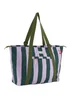 Regatta Lightweight Cath Kidston Boulder Tote Bag Lilac & Green Candy Stripe - Single Image 6