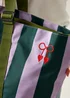 Regatta Lightweight Cath Kidston Boulder Tote Bag Lilac & Green Candy Stripe - Single Image 3
