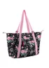 Regatta Lightweight Cath Kidston Boulder Tote Bag Black Hackney Rose - Single Image 6