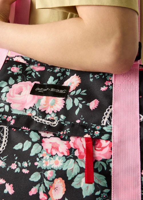Regatta Lightweight Cath Kidston Boulder Tote Bag Black Hackney Rose - Single Image 4