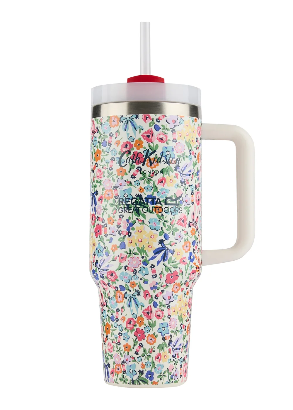 Regatta 1.2L Cath Kidston Thermal Mug Floral Cream Harmony Ditsy - Single Image 4