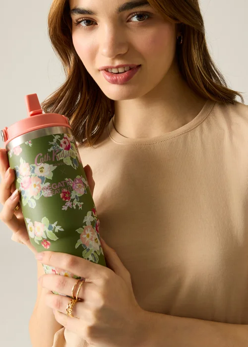 Regatta 0.9L Cath Kidston Thermal Tumbler Khaki Archive Floral - Single Image 3