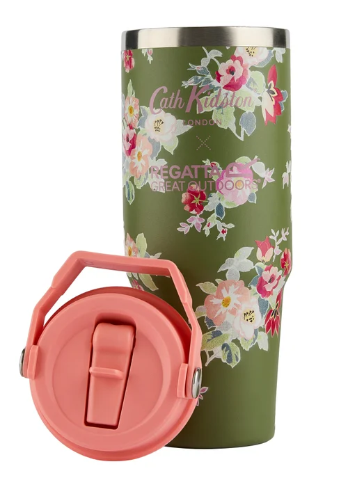 Regatta 0.9L Cath Kidston Thermal Tumbler Khaki Archive Floral - Single Image 6