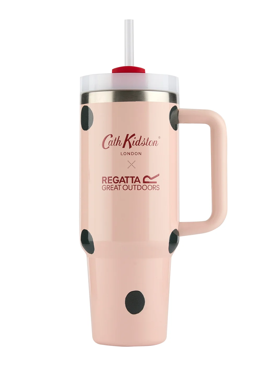 Regatta 1.2L Cath Kidston Thermal Mug Cream Spot Print - Single Image 4
