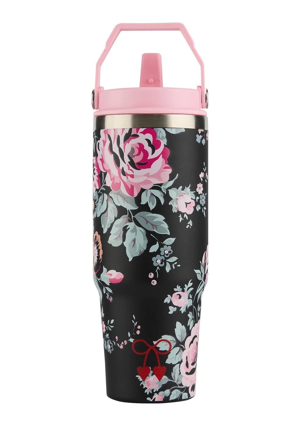 Regatta 0.9L Cath Kidston Thermal Tumbler Floral Black Hackney Rose - Single Image 5