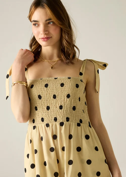 Regatta Relaxed Cath Kidston Sundress Cream Spot Print - 10 Image 1