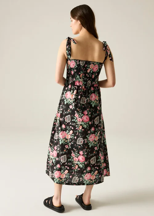 Regatta Relaxed Cath Kidston Sundress Black Floral Hackney Rose - 18 Image 3