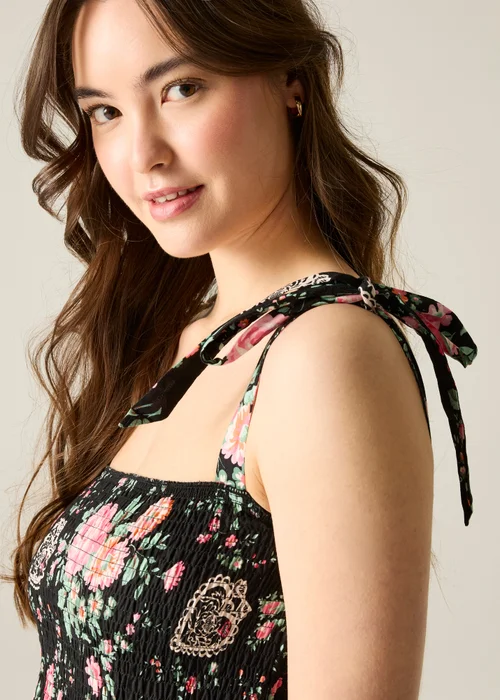 Regatta Relaxed Cath Kidston Sundress Black Floral Hackney Rose - 18 Image 5