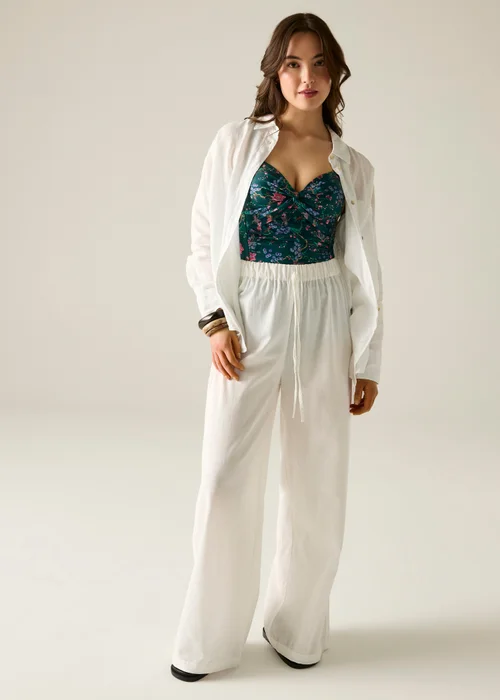 Regatta Padded Cath Forest Green Kidston Swim Suit Birds & Berries - 20 Image 3