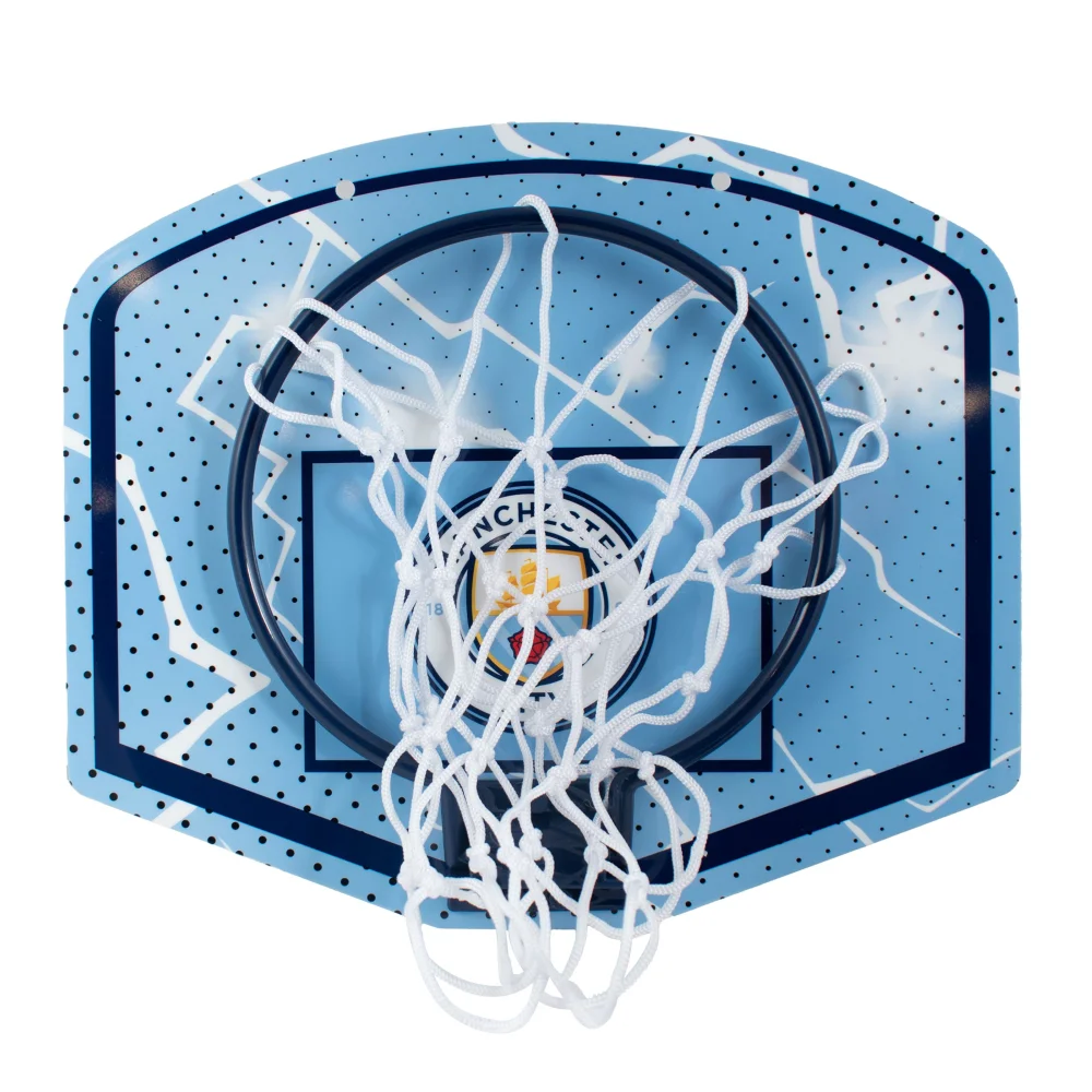 Hy-Pro Manchester City FC Mini Basketball Set - One Size Image 4