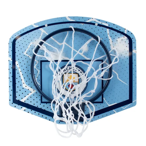 Hy-Pro Manchester City FC Mini Basketball Set - One Size Image 4