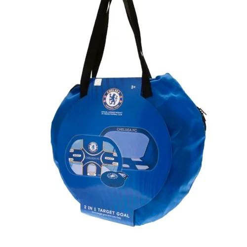 Hy-Pro Chelsea FC 2 In 1 Pop Up Target Goal - One Size Image 4