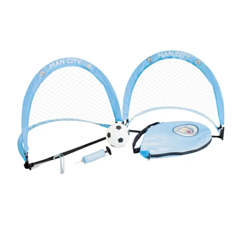 Hy-Pro Manchester City FC Skill Goals Set - One Size Image 1