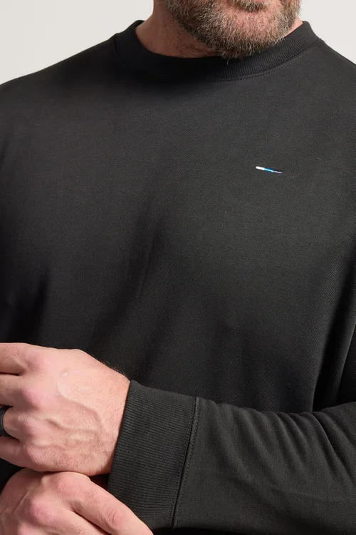 BadRhino Black Crew Neck Sweatshirt - 3XL Image 4