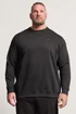 BadRhino Black Crew Neck Sweatshirt - 3XL Image 1