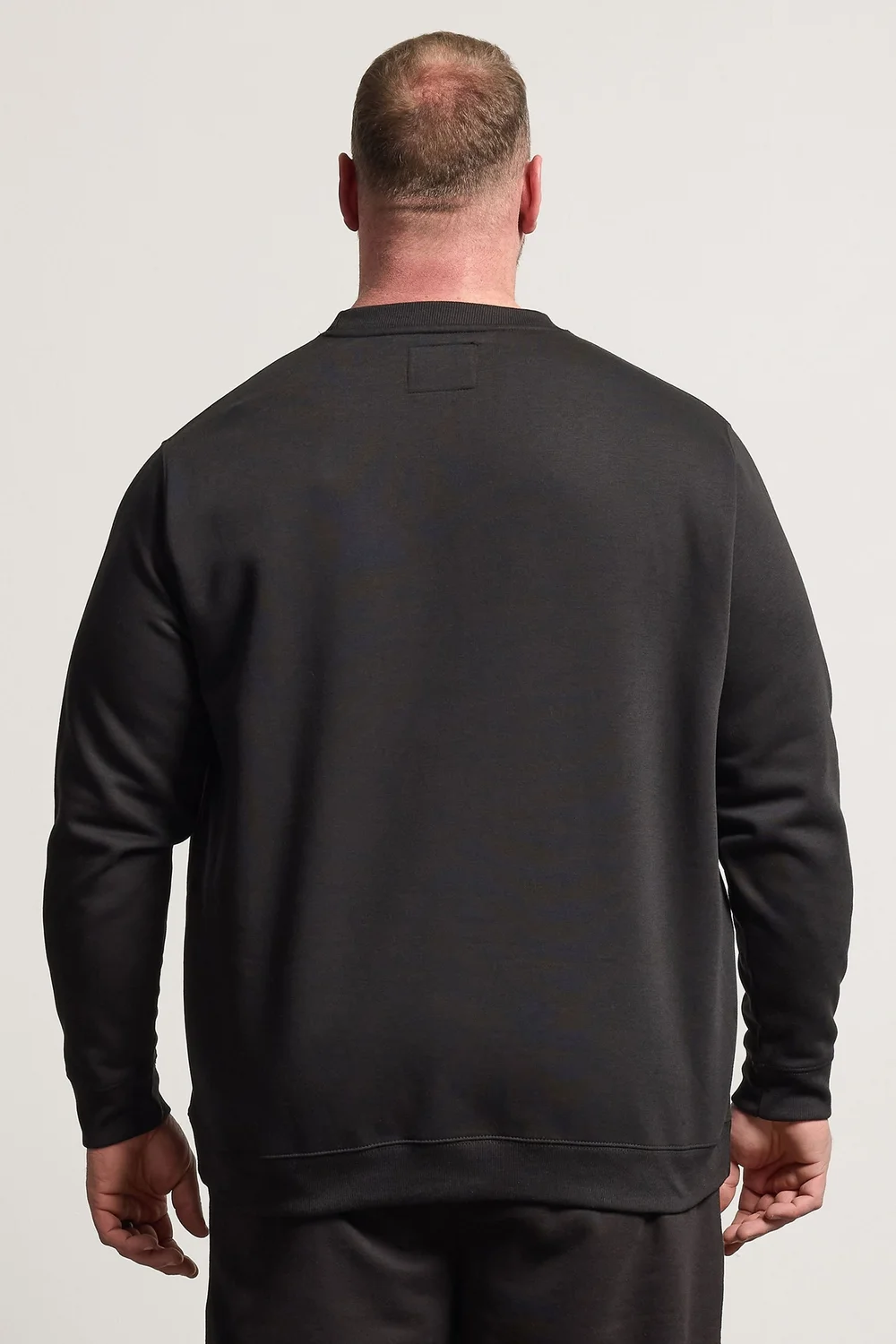 BadRhino Black Crew Neck Sweatshirt - 3XL Image 3