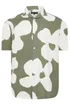 BadRhino Green Flower Poplin Shirt - 7-8XL Image 5