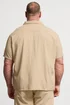 BadRhino Natural Brown Corduroy Overshirt - 7-8XL Image 3